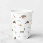 Gobelets En Papier Coupes de papier Dinosaure modernes (Droite)