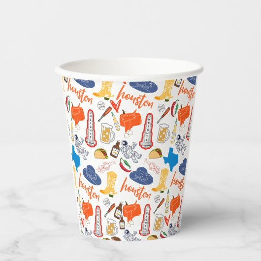 Gobelets En Papier Coupes de papier Houston Texas (Recto)