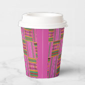 Gobelets En Papier Coupes de papier imprimé africaines (Droite)