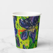 Gobelets En Papier Coupes de papier Iris (Verso)