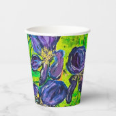 Gobelets En Papier Coupes de papier Iris (Recto)