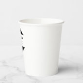 Gobelets En Papier Coupes de papier logo personnalisées - 8 oz et 12  (Gauche)