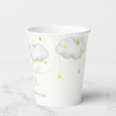 Gobelets En Papier Coupes de papier Lune et Étoiles (Verso)