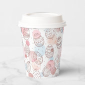 Gobelets En Papier Coupes de papier Oeufs de Pâques (Gauche)