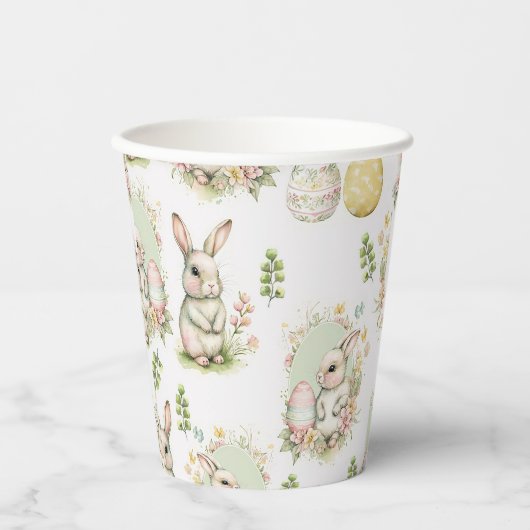 Gobelets En Papier Coupes de papier Ostara Rabbit (Recto)