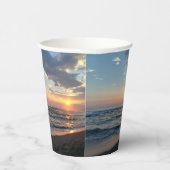 Gobelets En Papier Coupes de papier personnalisées (Droite)