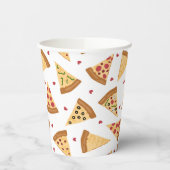 Gobelets En Papier Coupes de papier Pizza Party (Gauche)
