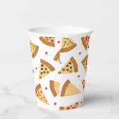 Gobelets En Papier Coupes de papier Pizza Party (Droite)