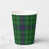 Gobelets En Papier Coupes De Papier Plaid Duncan Clan Tartan (Gauche)