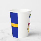 Gobelets En Papier Coupes de papier pour armes à blason suédoises (Gauche)