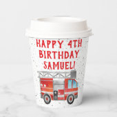 Gobelets En Papier Coupes de papier pour la fête d'anniversaire du ca (Verso)