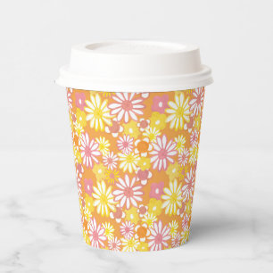 Gobelets En Papier Coupes de papier pour marguerites d'été