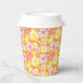 Gobelets En Papier Coupes de papier pour marguerites d'été (Recto)