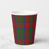 Gobelets En Papier Coupes de papier tartan MacIntosh (Recto)