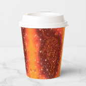 Gobelets En Papier Coupes de papier tigre (Verso)