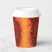 Gobelets En Papier Coupes de papier tigre (Droite)