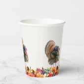 Gobelets En Papier Coupes de papier Turquie Thanksgiving (Droite)