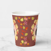 Gobelets En Papier Coupes de papier Turquie Thanksgiving (Gauche)