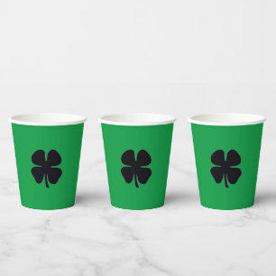 Gobelets En Papier Coupes de papier vert Black Clover