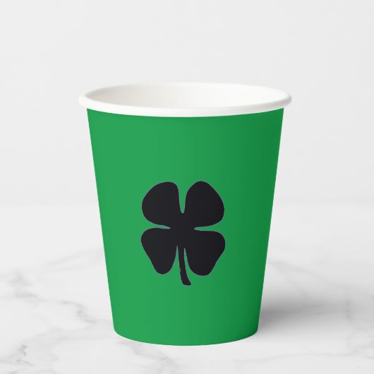 Gobelets En Papier Coupes de papier vert Black Clover (Recto)