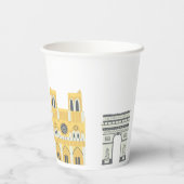 Gobelets En Papier Coupes de Paris (Verso)