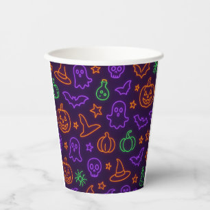 Gobelets En Papier Coupes d'Halloween