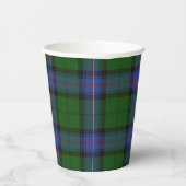Gobelets En Papier Coupes en papier Armstrong Scottish Clan Tartan (Droite)