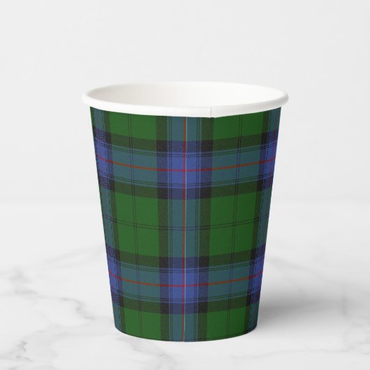 Gobelets En Papier Coupes en papier Armstrong Scottish Clan Tartan (Droite)