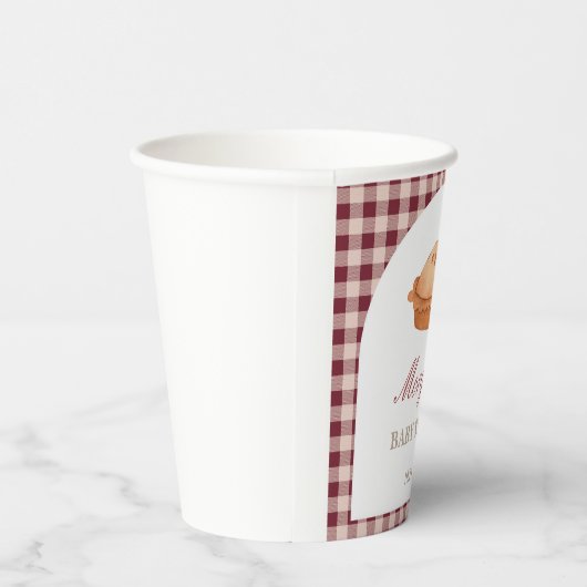 Gobelets En Papier Coupes en papier Baby shower à tarte Cutie (Droite)