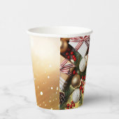 Gobelets En Papier Coupes en papier chocolat (Droite)