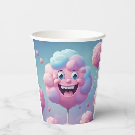Gobelets En Papier Coupes en papier Cotton Candy Days (Verso)
