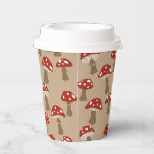 Gobelets En Papier Coupes en papier de champignons (Droite)