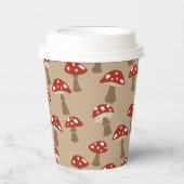 Gobelets En Papier Coupes en papier de champignons (Recto)