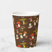 Gobelets En Papier Coupes en papier de champignons (Gauche)