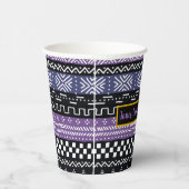 Gobelets En Papier Coupes en papier de conception de Réunion familial (Droite)