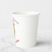 Gobelets En Papier Coupes en papier de Noël Alpaca (Gauche)