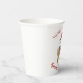 Gobelets En Papier Coupes en papier de Noël Alpaca (Droite)