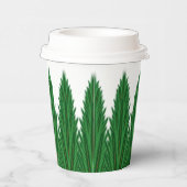 Gobelets En Papier Coupes en papier de pin en miroir (Droite)