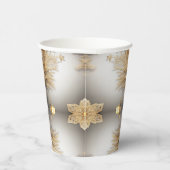 Gobelets En Papier Coupes en papier Décoratif Or Unique (Droite)