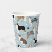 Gobelets En Papier Coupes en papier d'os et de pattes pour bergers au (Verso)