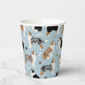 Gobelets En Papier Coupes en papier d'os et de pattes pour bergers au (Gauche)