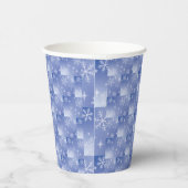 Gobelets En Papier Coupes en papier flocon de neige décoratives (Droite)