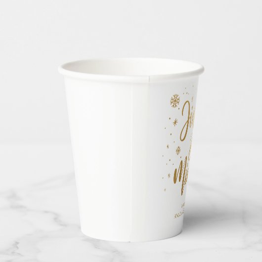 Gobelets En Papier Coupes en papier Jingle et Mingle Holiday (Droite)