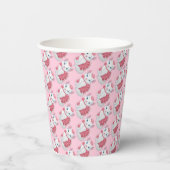 Gobelets En Papier Coupes en papier Kitty (Verso)
