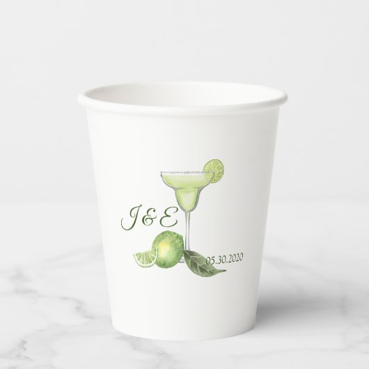 Gobelets En Papier Coupes en papier Limes italiennes (Recto)