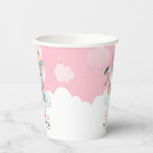 Gobelets En Papier Coupes en papier pour Baby shower d'anniversaire p (Gauche)