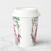 Gobelets En Papier Coupes en papier roses Quinceanera (Droite)