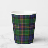 Gobelets En Papier Coupes en papier tartan Allison (Gauche)