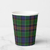 Gobelets En Papier Coupes en papier tartan Allison (Droite)