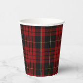 Gobelets En Papier Coupes en papier tartan MacQueen (Droite)